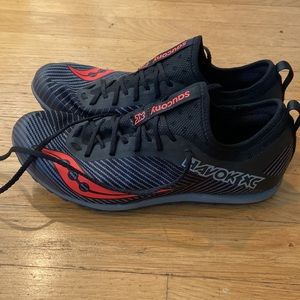 Saucony xc Havok track and field spikes. Women’s size 8.5 US.